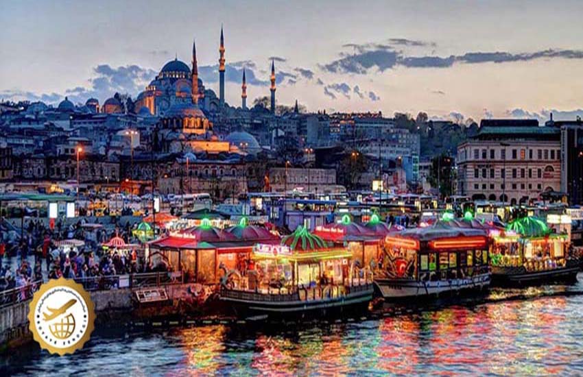 جاذبه های گردشگری در تور استانبول اقساطی
