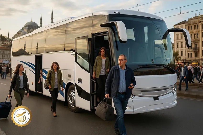 تور استانبول با اتوبوس